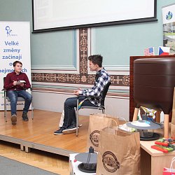 rozhovor žáků ze ZŠ Svitavy